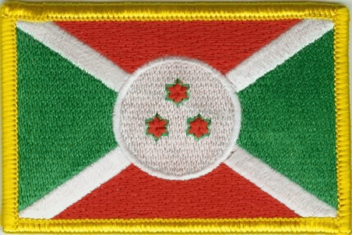 Burundi Aufnäher / Patch