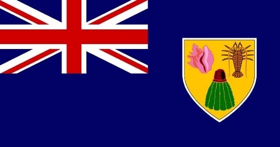 Turks- und Caicosinseln Flagge 60x90 cm