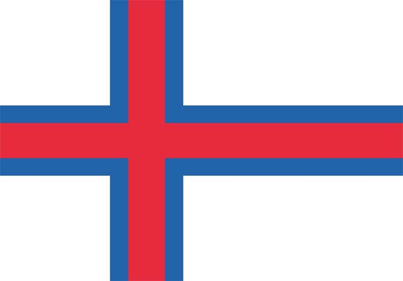 Färöerinseln Flagge 90x150 cm