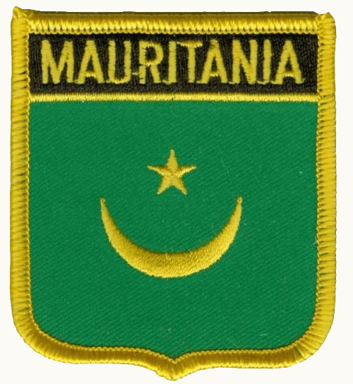 Mauretanien Wappenaufnäher / Patch