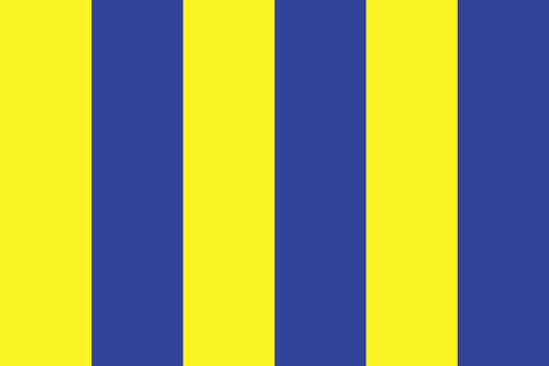 Flaggenalphabet G-Golf 96x80 cm Größe 6
