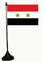 Syrien Tischflagge 10x15 cm