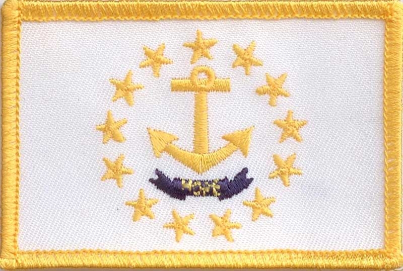 Rhode Island Aufnäher / Patch