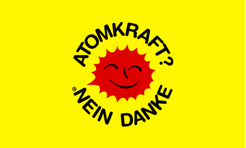 Atomkraft Nein Danke Flagge 60x90 cm