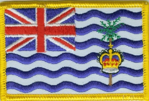British Indian Ocean Aufnäher / Patch