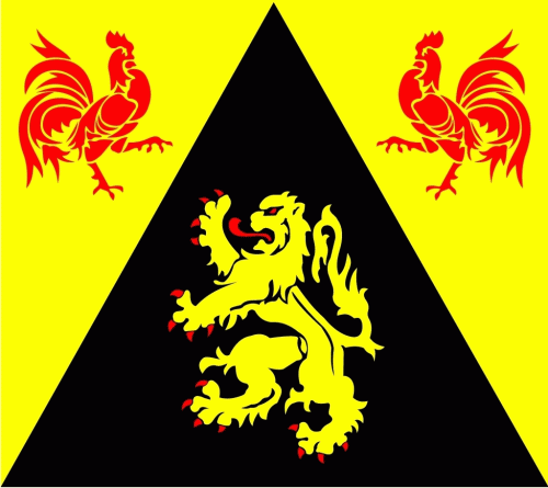 Wallonisch-Brabant (Provinz) Flagge 90x150 cm
