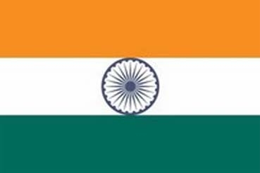 Indien Aufkleber 8 x 5 cm