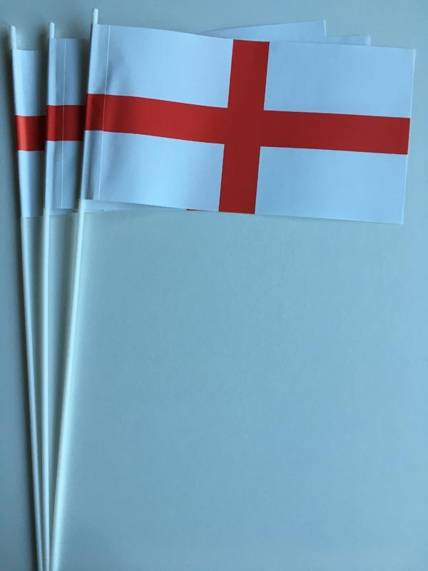 England Papierflagge VPE 50 Stück