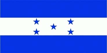 Honduras Aufkleber 8 x 5 cm