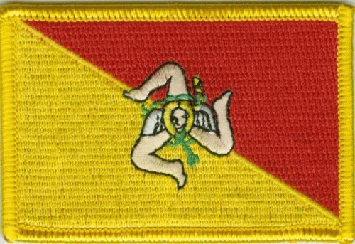 Sizilien Aufnäher / Patch