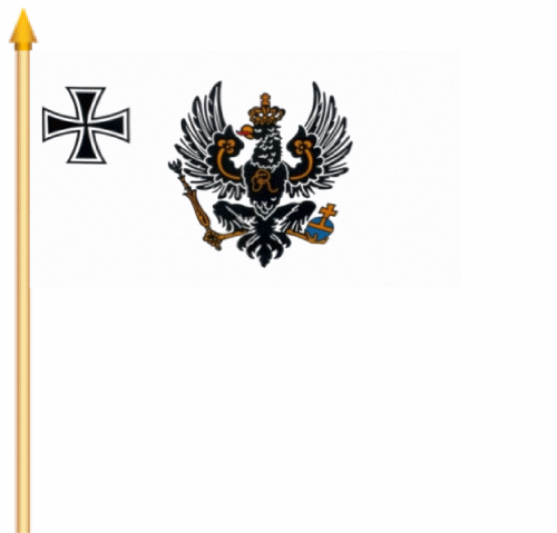 Preussen Stockflagge 30x45 cm