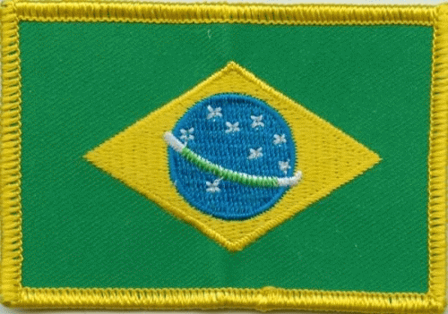 Brasilien Aufnäher / Patch