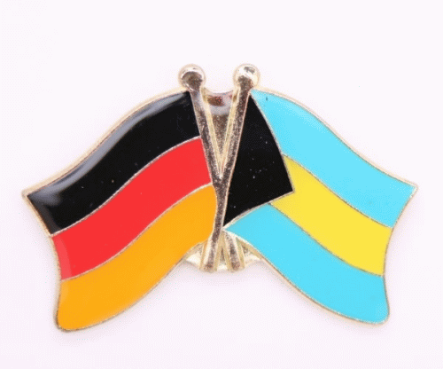 Deutschland / Bahamas Freundschaftspin