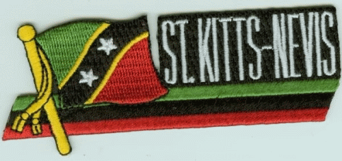 St. Kitts & Nevis Sidekickaufnäher