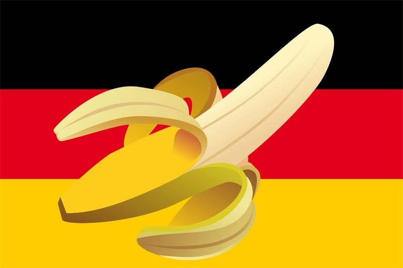 Bananenrepublik Flagge 90x150 cm