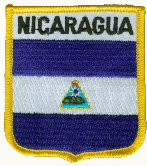 Nicaragua Wappenaufnäher / Patch