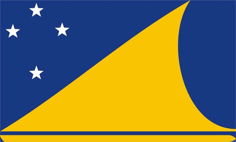 Tokelau Flagge 90x150 cm