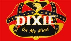 Südstaaten - Dixie on my Mind Flagge 90x150 cm