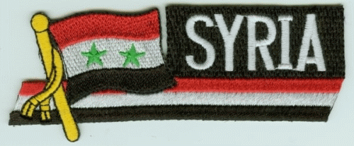 Syrien Sidekickaufnäher
