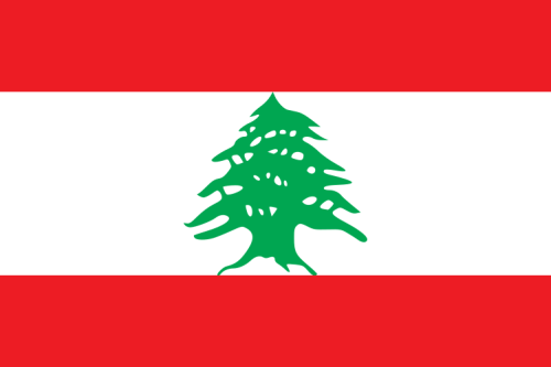 Libanon Flagge 90x150 cm