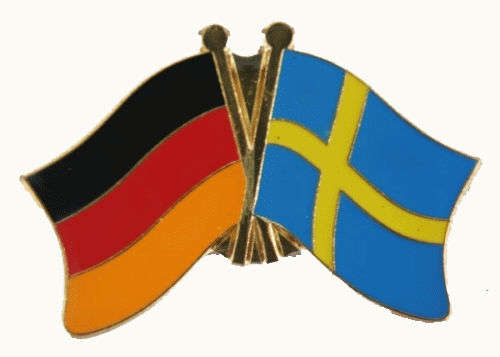 Deutschland / Schweden Freundschaftspin