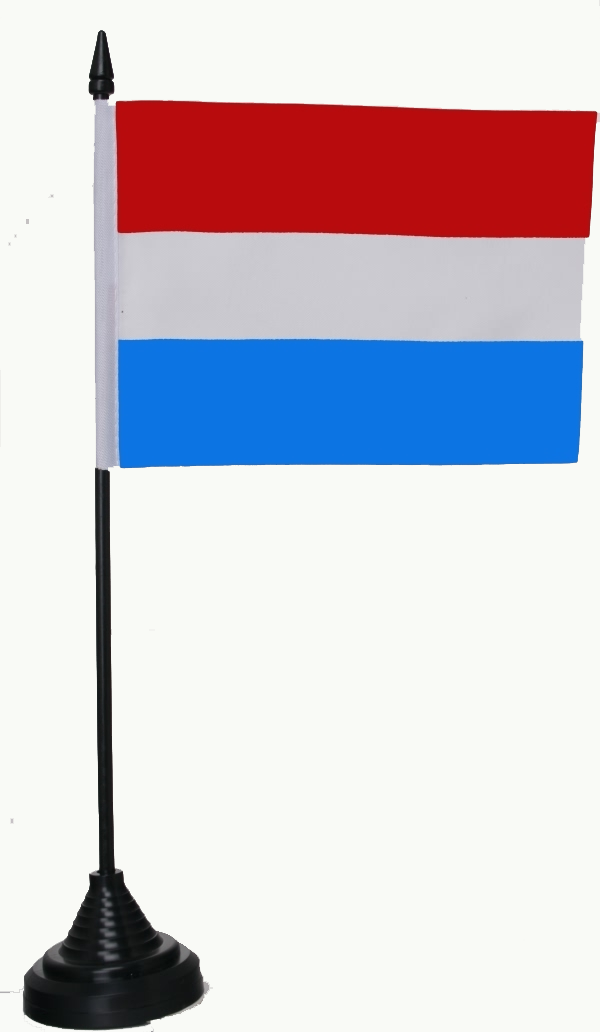 Luxemburg Tischflagge 10x15 cm