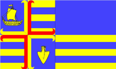 Niebüll Stadt Flagge 90x150 cm (E)