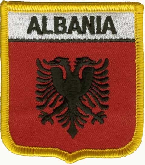 Albanien Wappenaufnäher / Patch