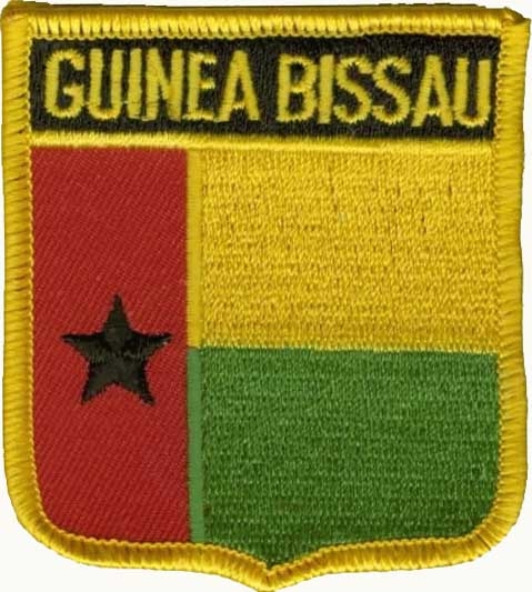 Guinea Bissau Wappenaufnäher / Patch