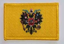 Zar Russland Aufnäher / Patch 8 x 5 cm