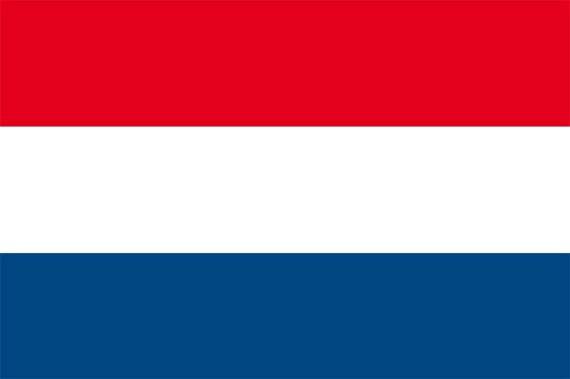Niederlande Flagge 150x250 cm mit 2 Ösen