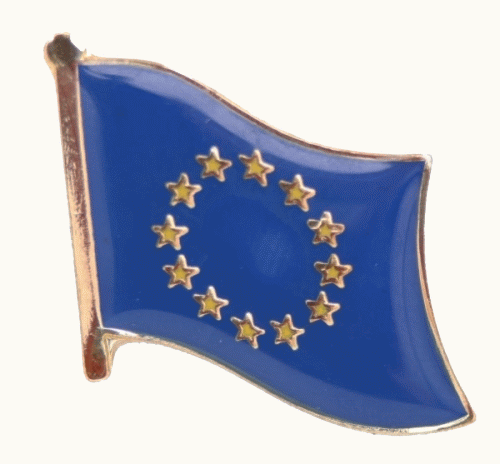 Europa Pin 13 x 11 mm