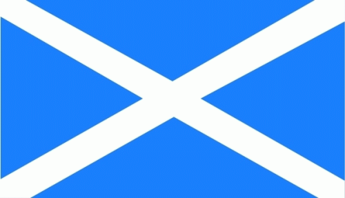 Schottland Bootsflagge 30x45 cm