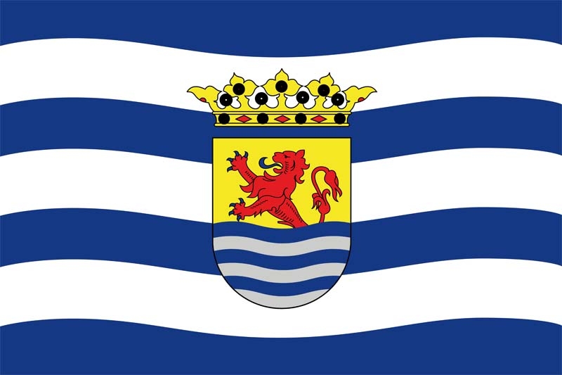 Zeeland (Provinz) Flagge 90x150 cm