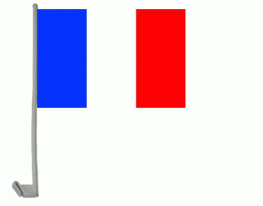 Frankreich Autoflagge 30x45 cm