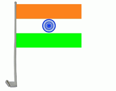 Indien Autoflagge 30x40 cm
