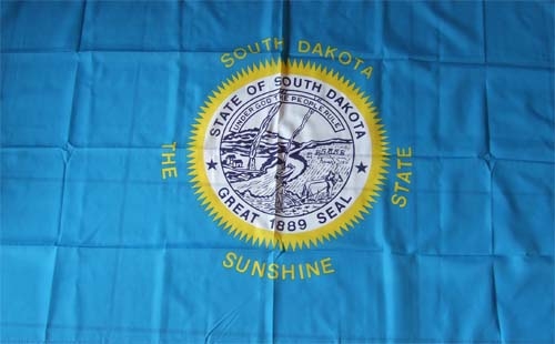 South Dakota Flagge 90x150 cm