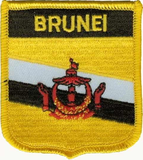 Brunei Wappenaufnäher / Patch