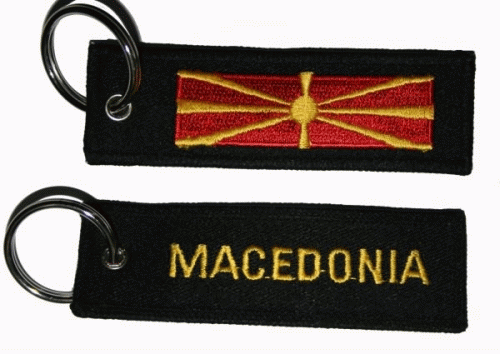 Mazedonien Schlüsselanhänger