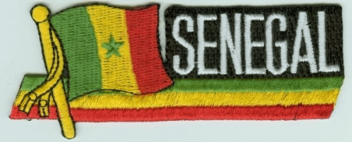 Senegal Sidekickaufnäher