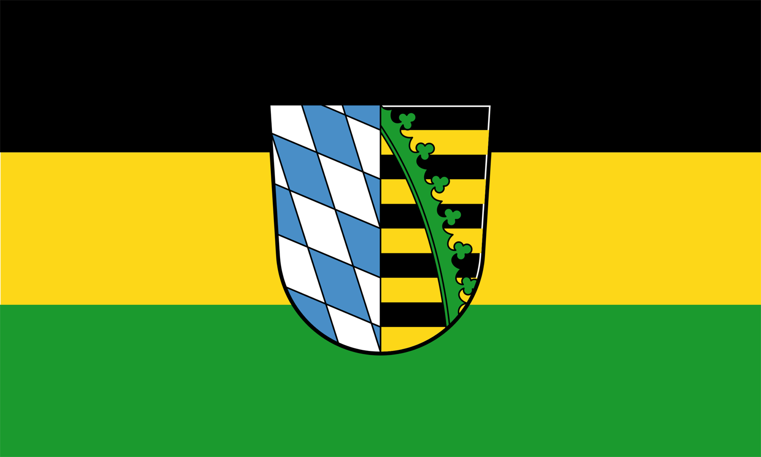 Coburg Landkreis 90x150 cm Premiumqualität (K)