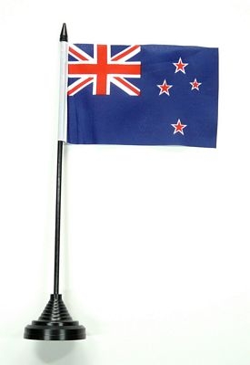 Neuseeland Tischflagge 10x15 cm