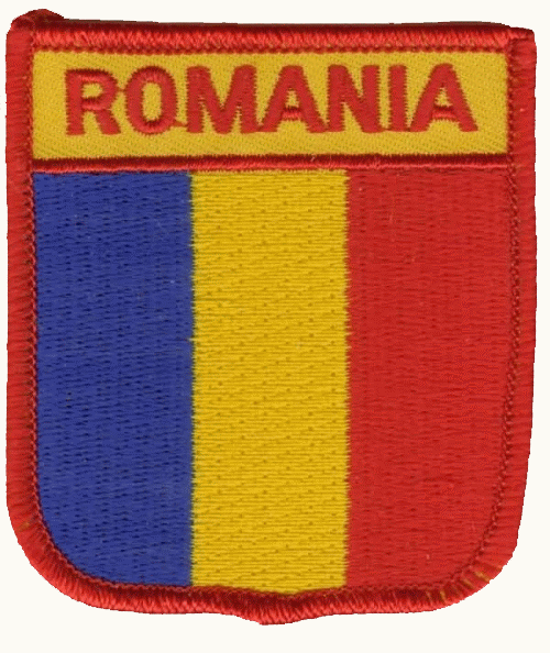 Rumänien Wappenaufnäher / Patch