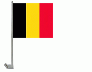 Belgien Autoflagge 30x45 cm