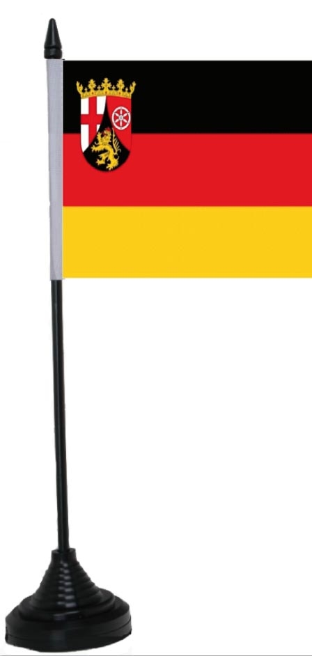 Rheinland-Pfalz Tischflagge 10x15 cm