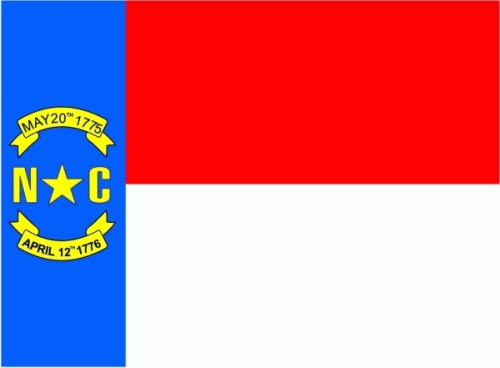 North Carolina Flagge 90x150 cm