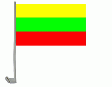 Litauen Autoflagge 30x40 cm