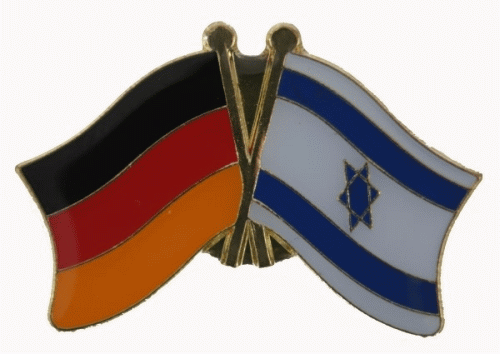Deutschland / Israel Freundschaftspin