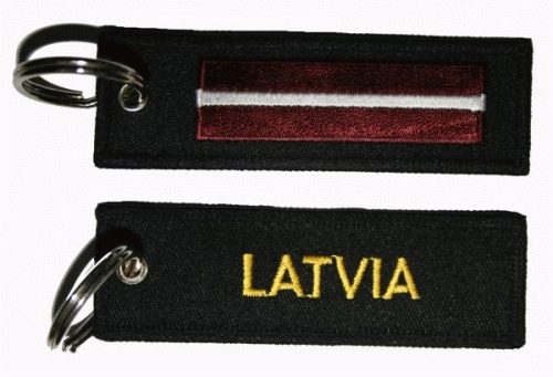Lettland Schlüsselanhänger