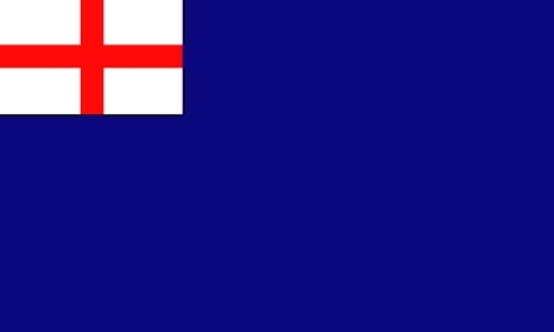 Blue Ensign 1620-1707 Flagge 90x150 cm